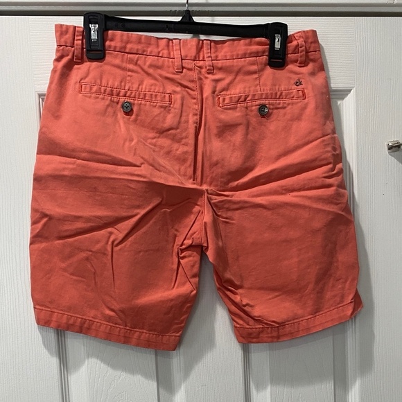 Calvin Klein Chino Shorts (Size: 40, Color: Salmon) - Picture 2 of 3